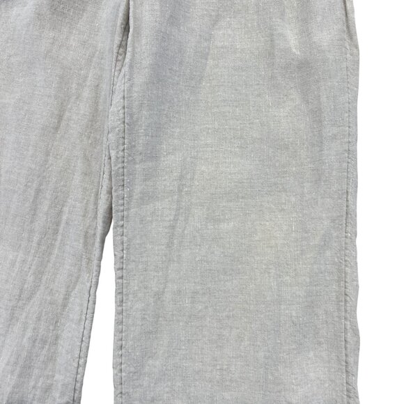 AYR Al Fresco Womens Linen Pants Beige Size Small - Picture 7 of 11